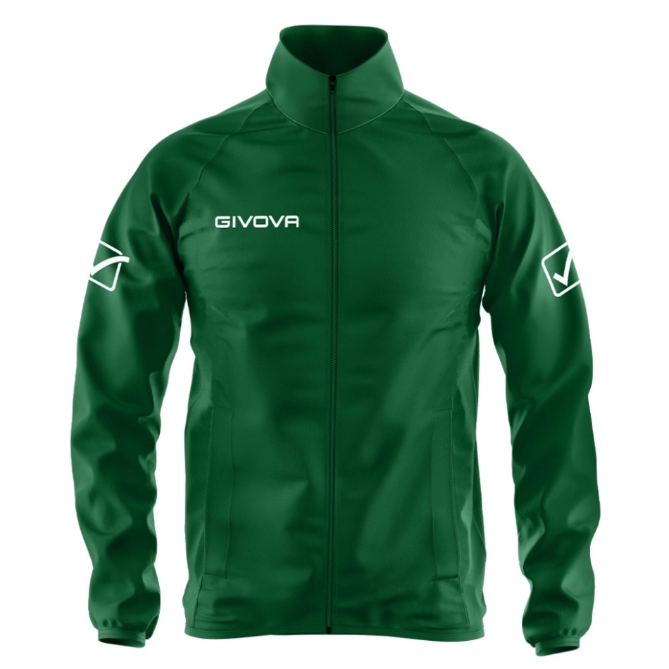 Givova Basico geaca ploaie verde 0013 demo