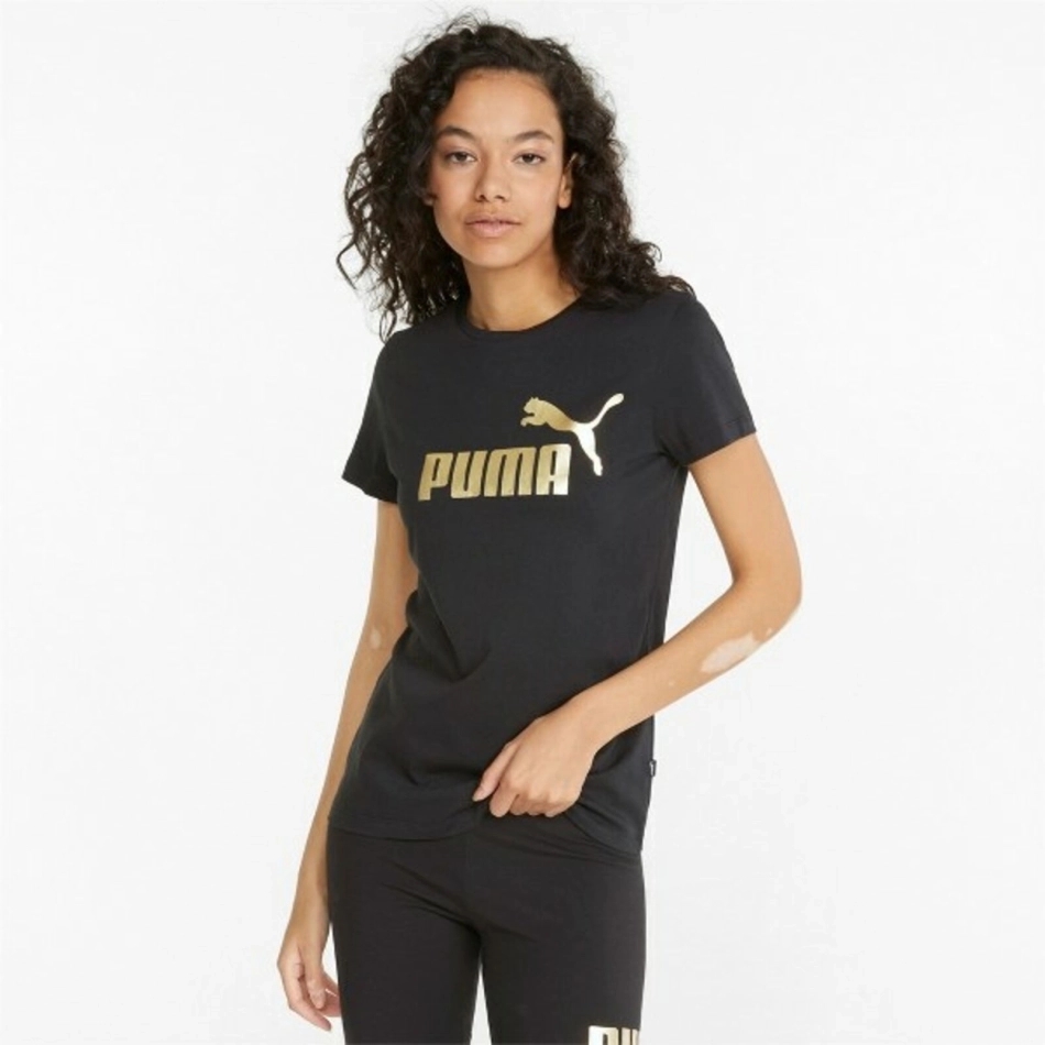 Puma ESS+ cu logo metalic tricou femei 848303 01 demo