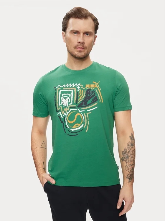 Puma Graphics Year tricou bumbac bărbați 680176 86 demo
