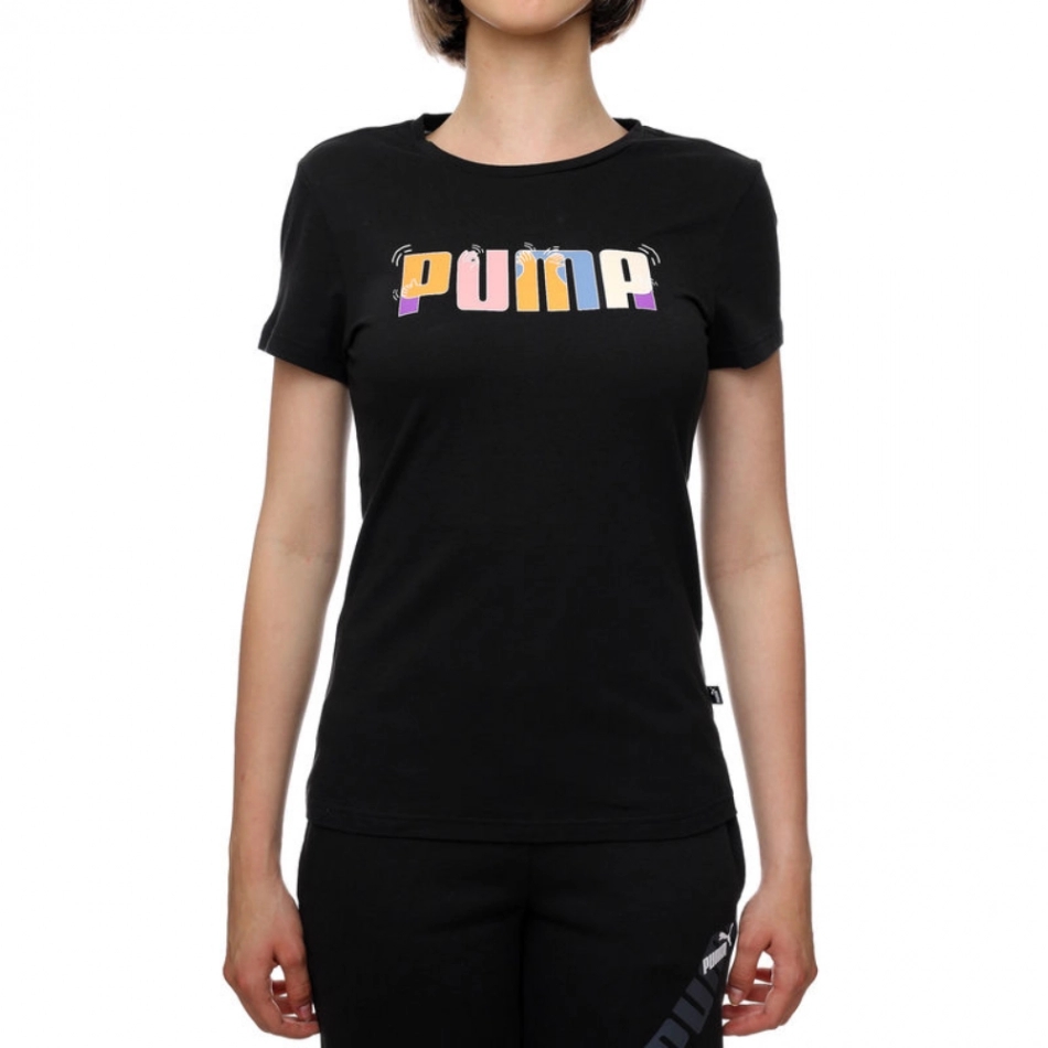 Puma ESS+ Graphic tricou femei 679916 01 demo