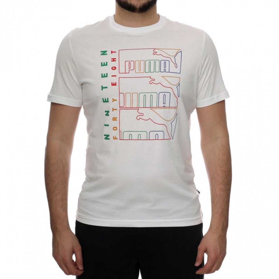 Puma Graphics tricou bumbac bărbați 680173 02 demo