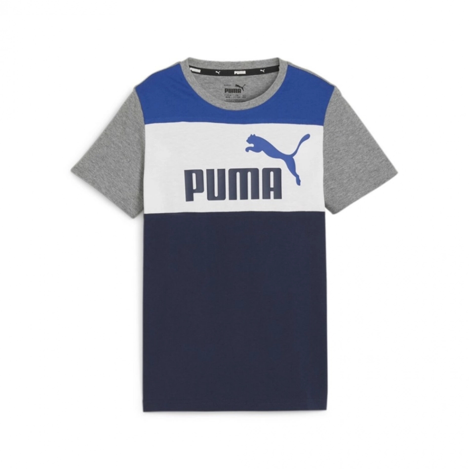 Puma ESS Block tricou bumbac copii 679716 14 demo