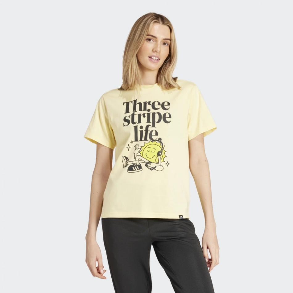 Adidas W POSITIVE T tricou bumbac femei IX6454 demo