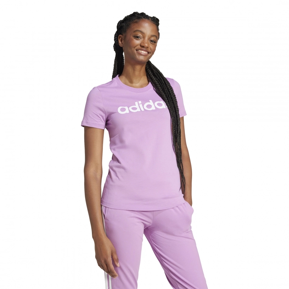 Adidas Lin tricou bumbac femei IY9192 demo