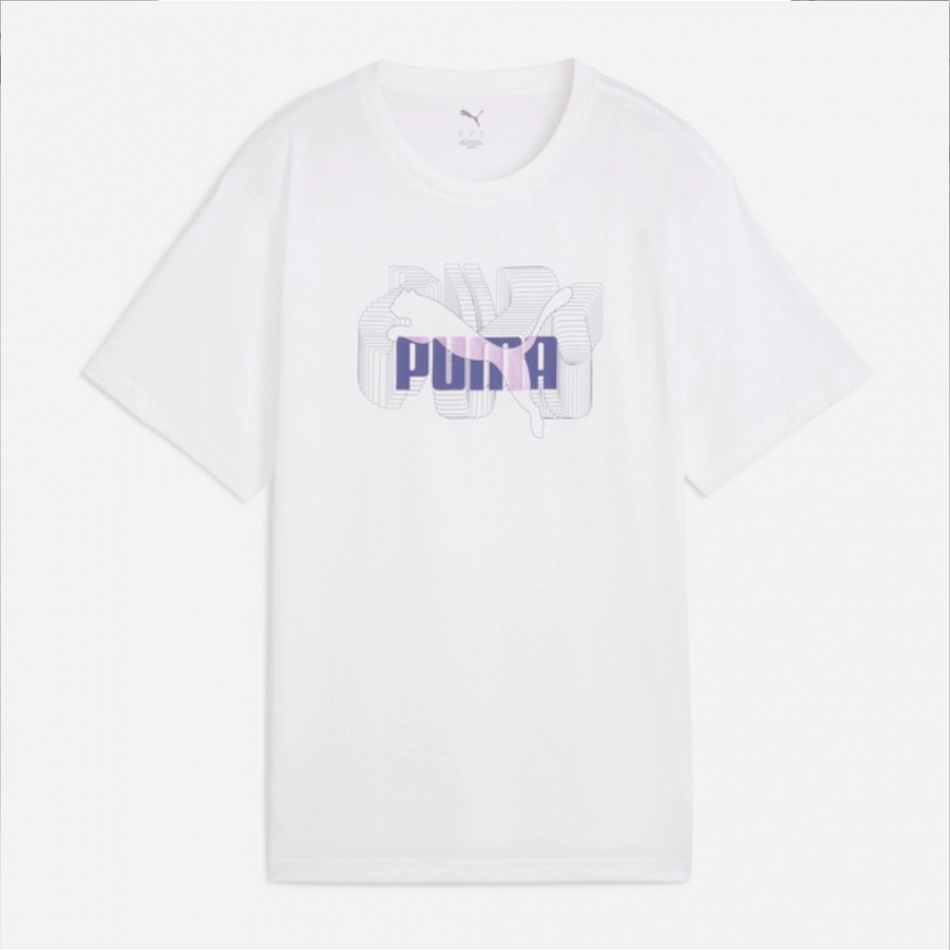 Puma Graphics Stacked tricou bumbac femei 685084 02 demo