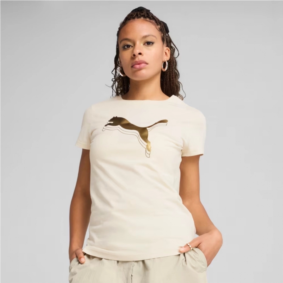 Puma ESS Metallic tricou bumbac femei 684995 87 demo