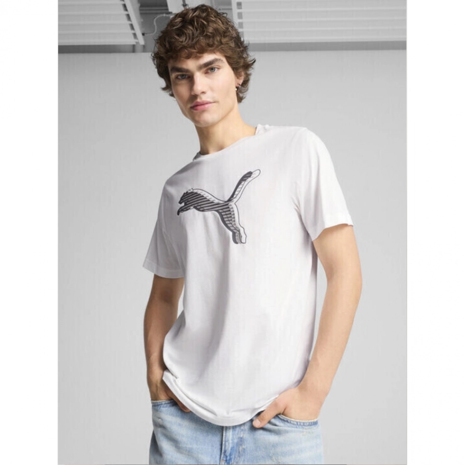 Puma Graphics bumbac tricou barbati 684823 02 demo