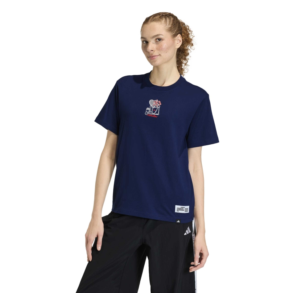 Adidas Mini EMB tricou bumbac femei KA5088 demo