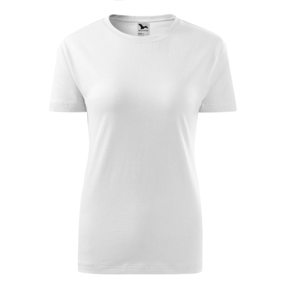 Malfini Classic New tricou femei,alb demo